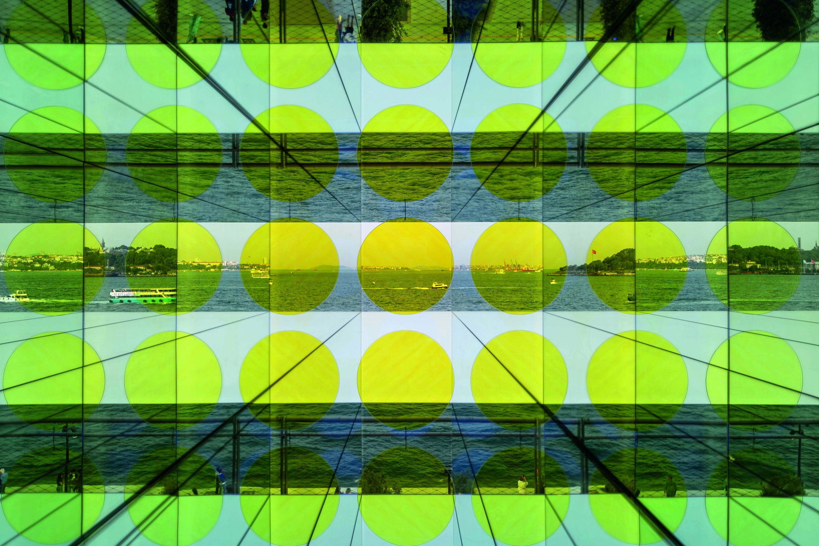 "Sunset Kaleidoscope" Olafur Eliasson, İstanbul Modern