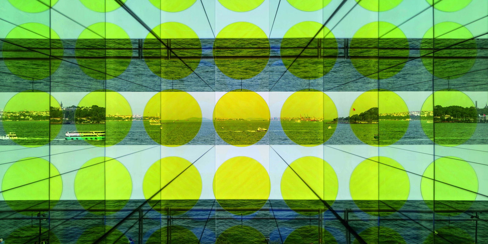 "Sunset Kaleidoscope" Olafur Eliasson, İstanbul Modern