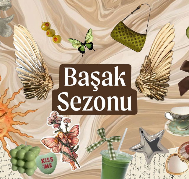 Başak Sezonu Kolaj Toprak Tonları