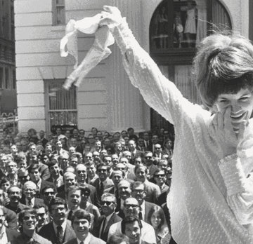 Getty Images / 1968'de Amerika'daki feministler sütyenleri çöpe attı.